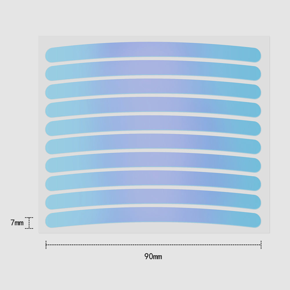 Multicolor Reflecterende velg sticker – Fietsbanden