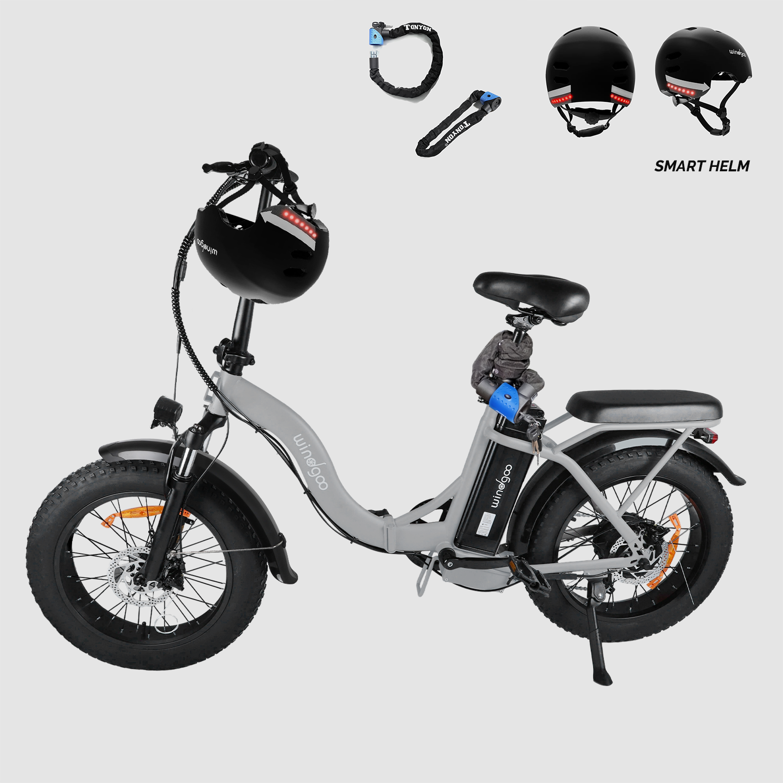 Windgoo E20 Pro Lichtgrijs