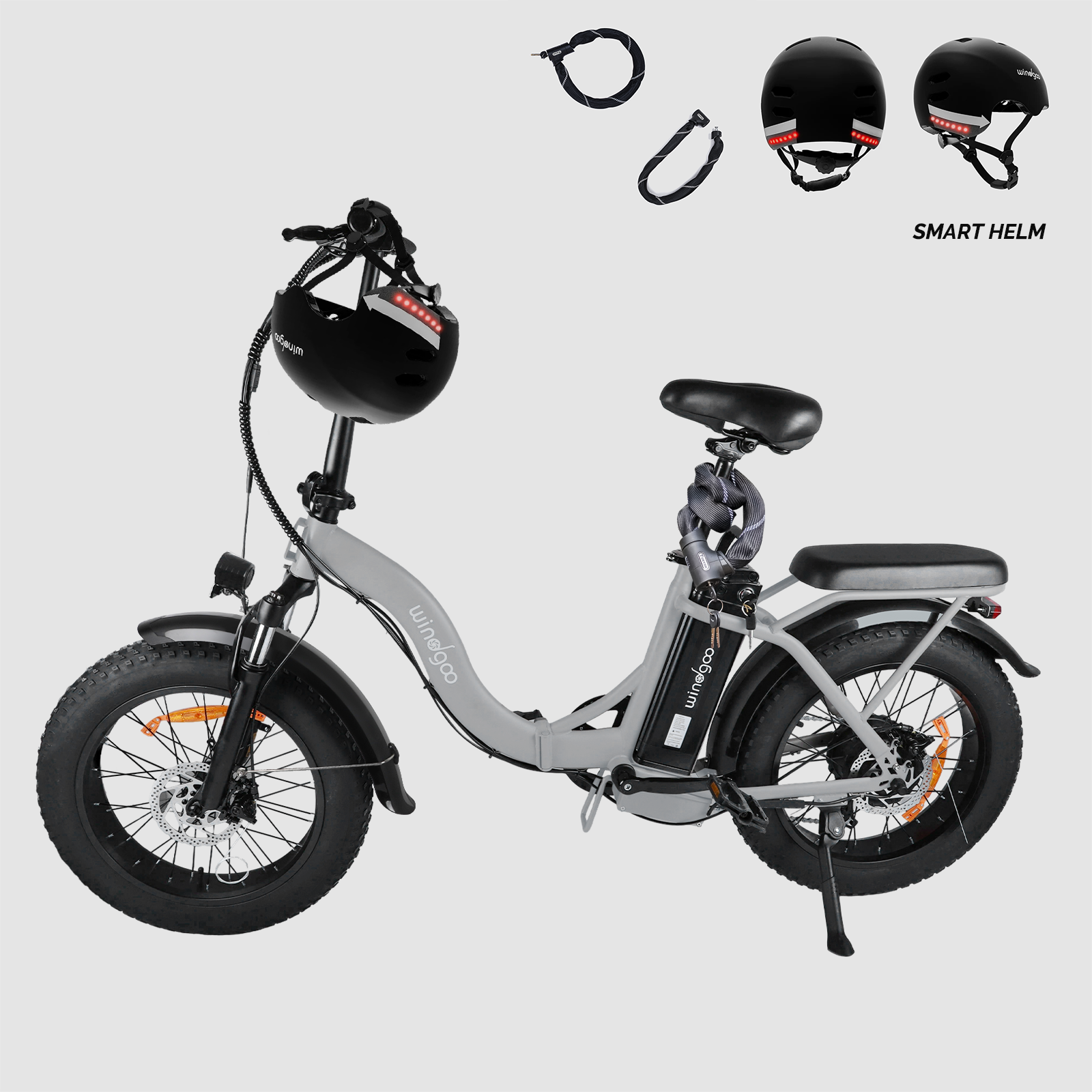 Windgoo E20 Pro Lichtgrijs