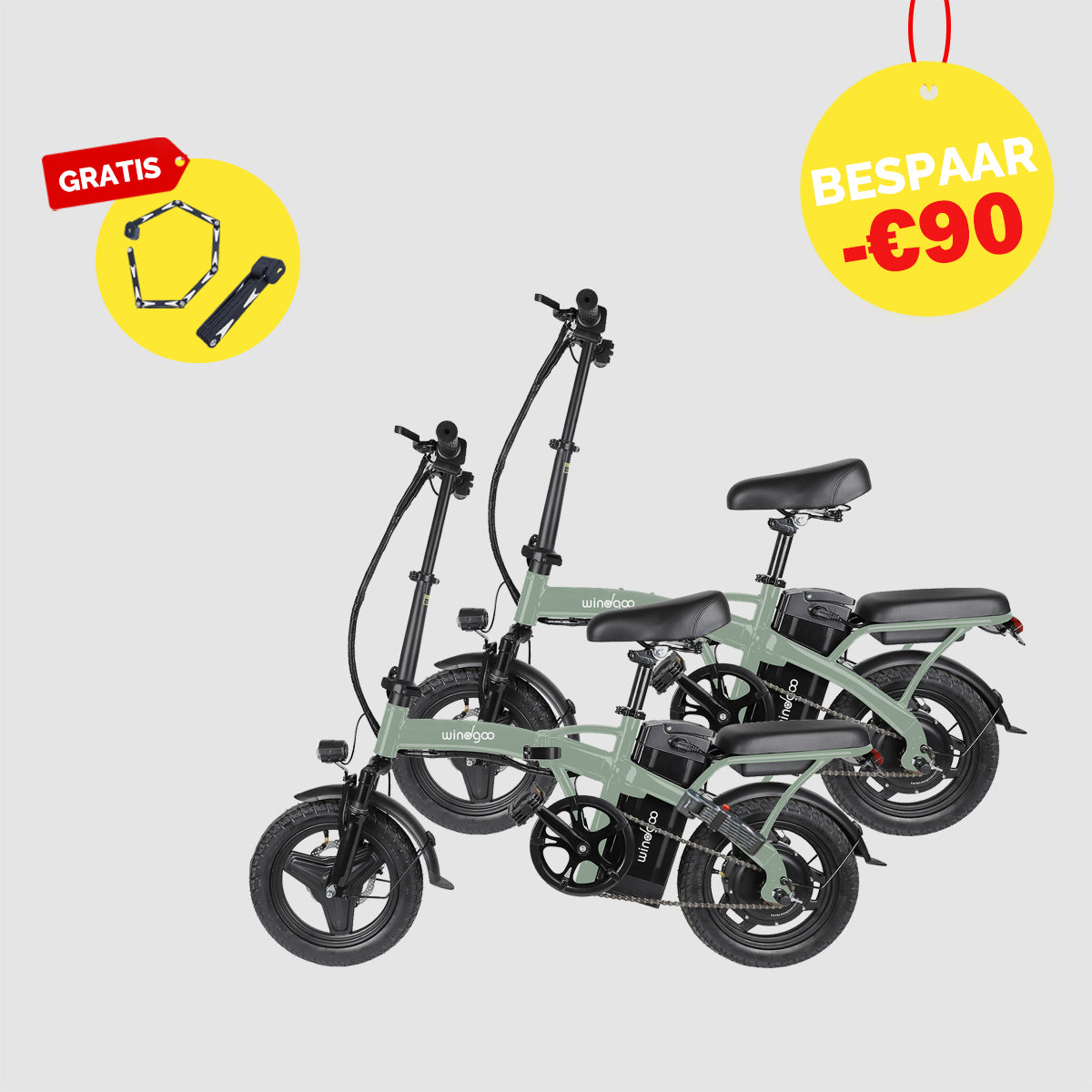 Windgoo - B22 Dubbele Deal Gratis Accessoire