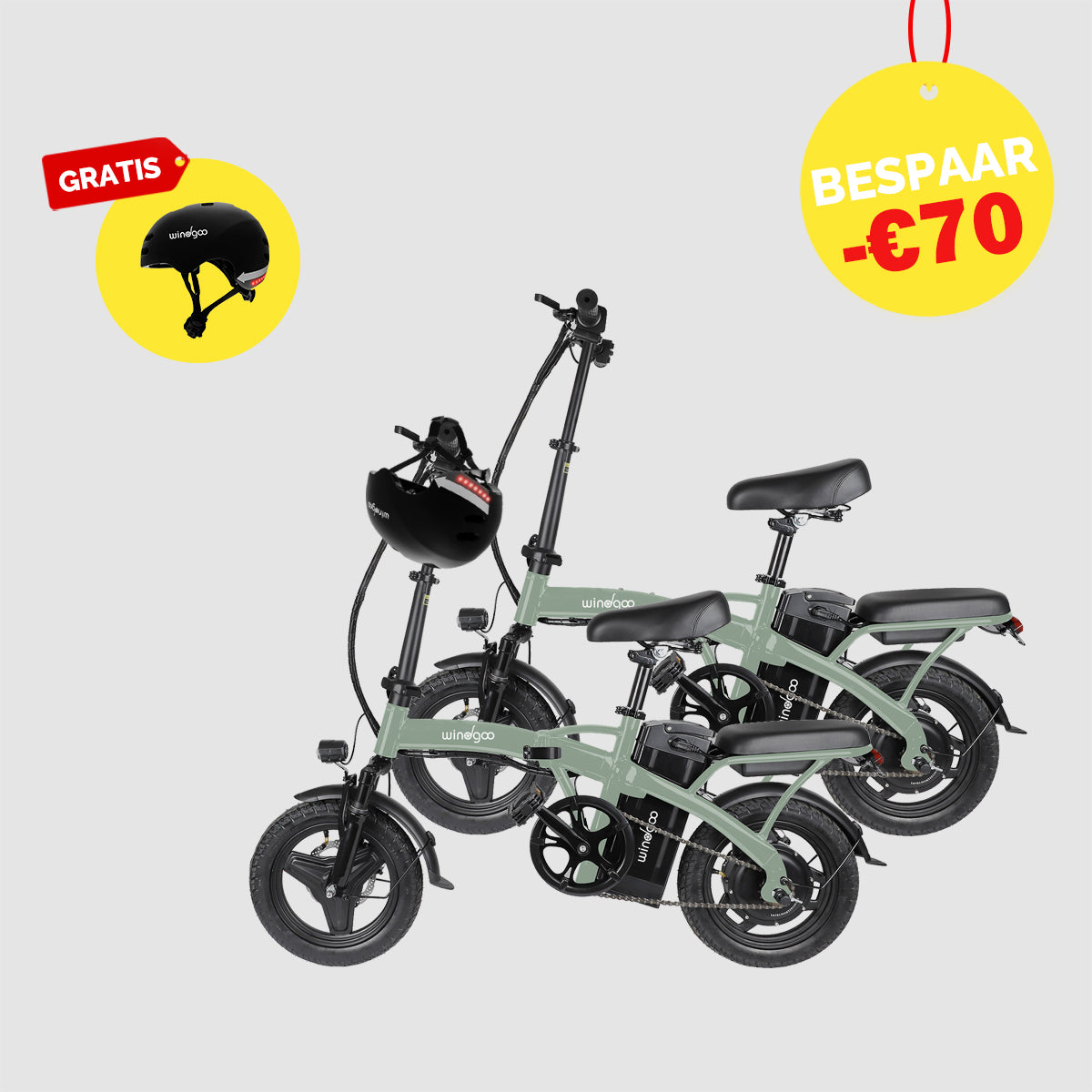 Windgoo - B22 Dubbele Deal Gratis Accessoire