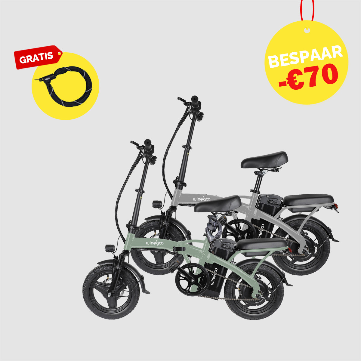 Windgoo - B22 Dubbele Deal Gratis Accessoire