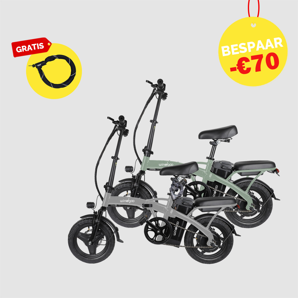 Windgoo - B22 Dubbele Deal Gratis Accessoire