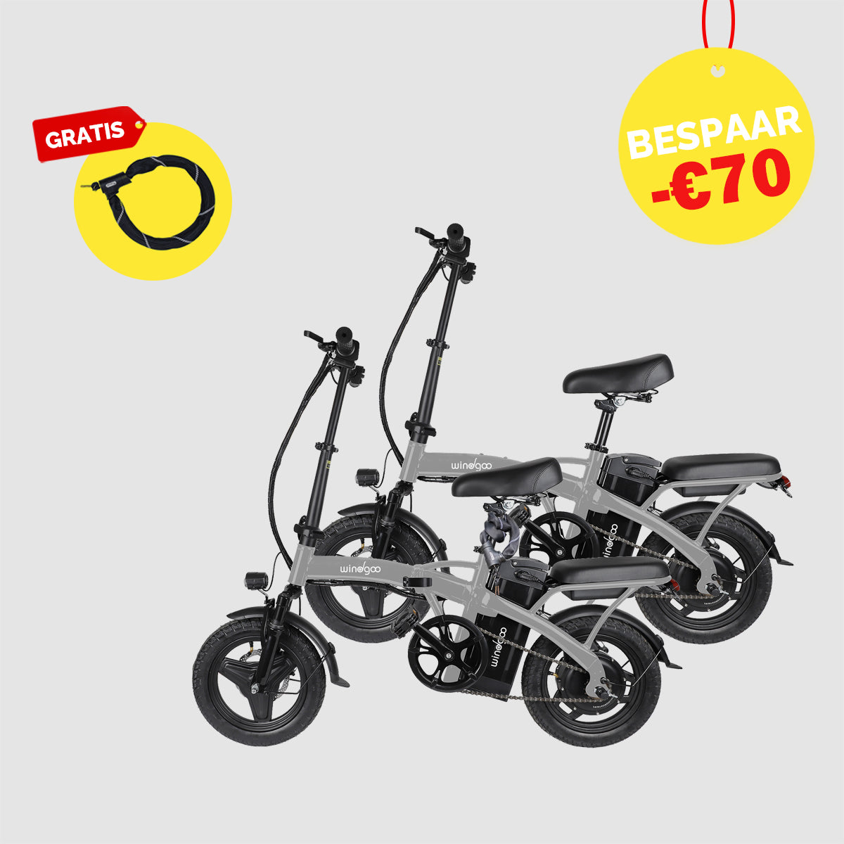 Windgoo - B22 Dubbele Deal Gratis Accessoire