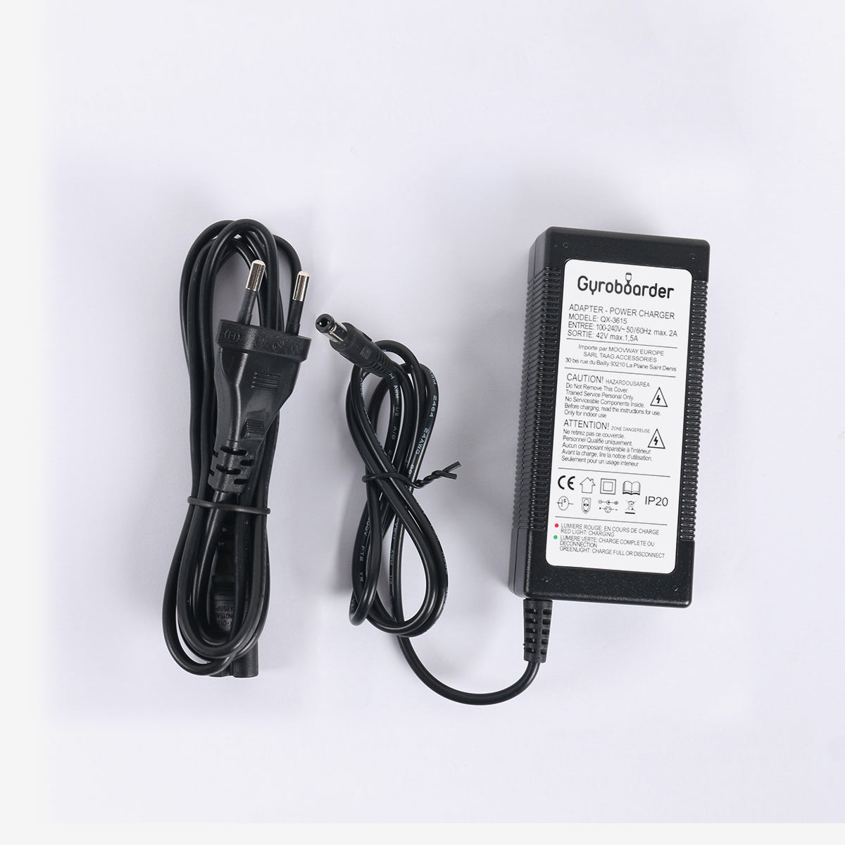 Oplader 54.6V 2A (Europese standaard)-B22