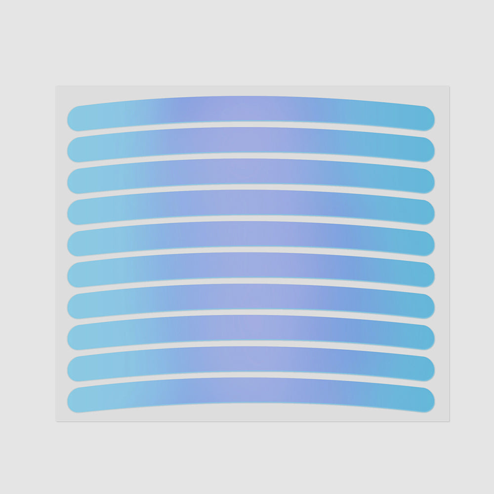Multicolor Reflecterende velg sticker – Fietsbanden
