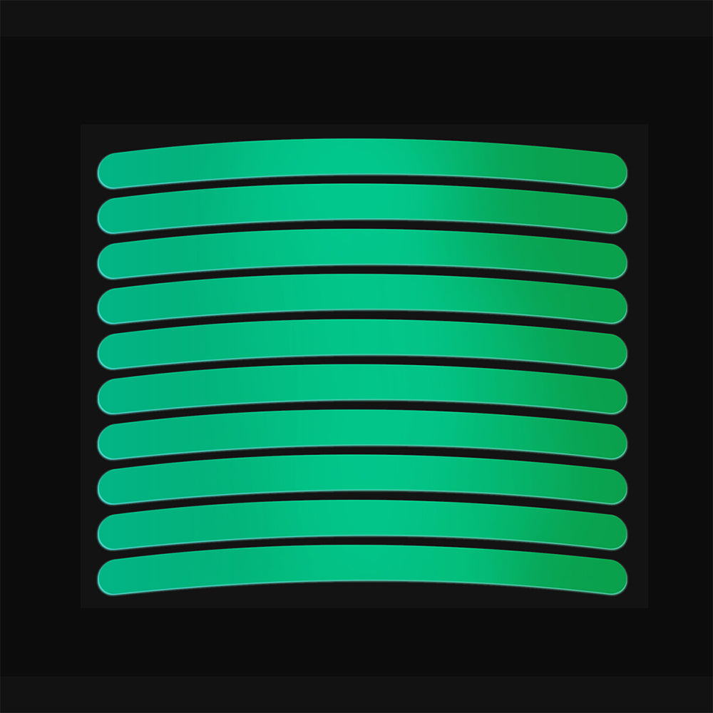 Multicolor Reflecterende velg sticker – Fietsbanden