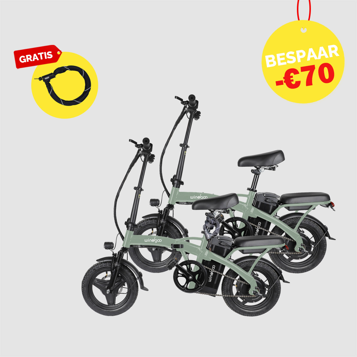 Windgoo - B22 Dubbele Deal Gratis Accessoire