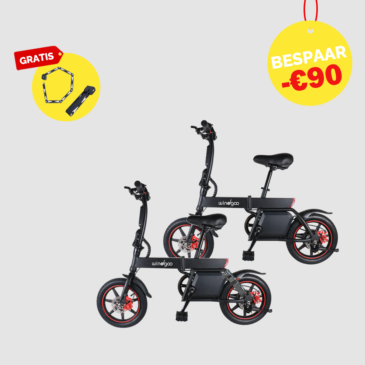 Windgoo - B20 Dubbele Deal Gratis Accessoire