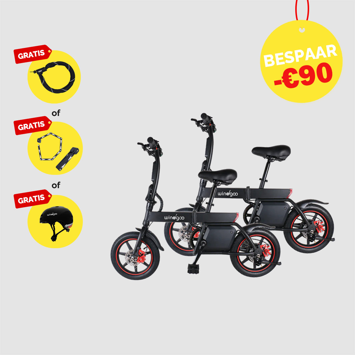 Windgoo - B20 Dubbele Deal Gratis Accessoire