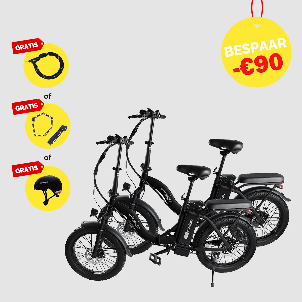 Windgoo - E20 Dubbele Deal Gratis Accessoire