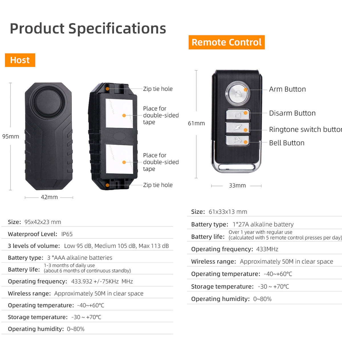 Windgoo Bicycle Alarm