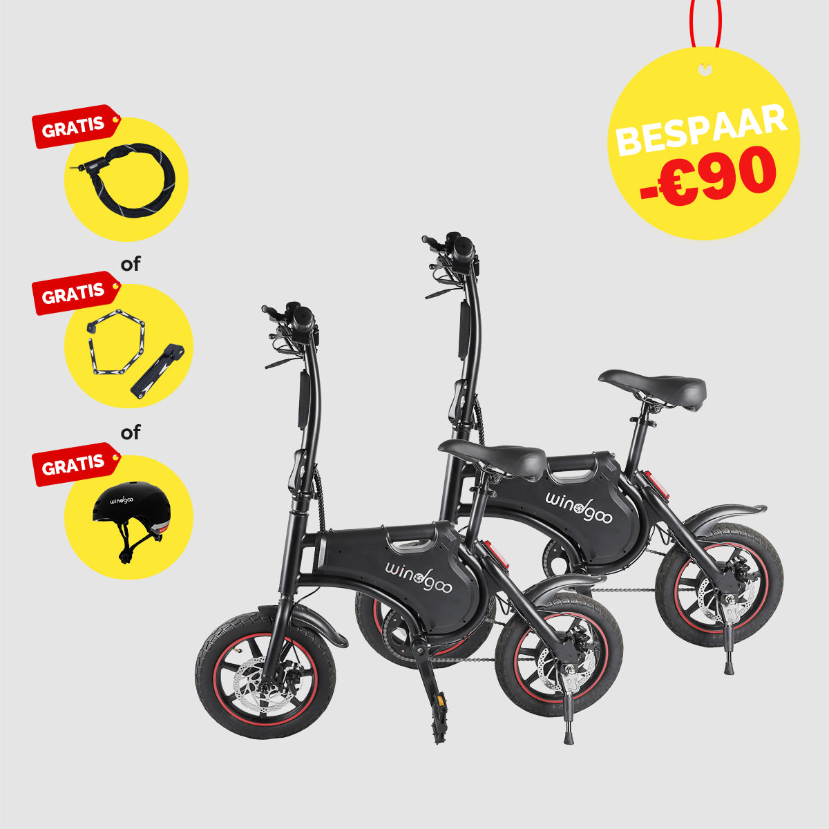 Windgoo - B5 Dubbele Deal Gratis Accessoire