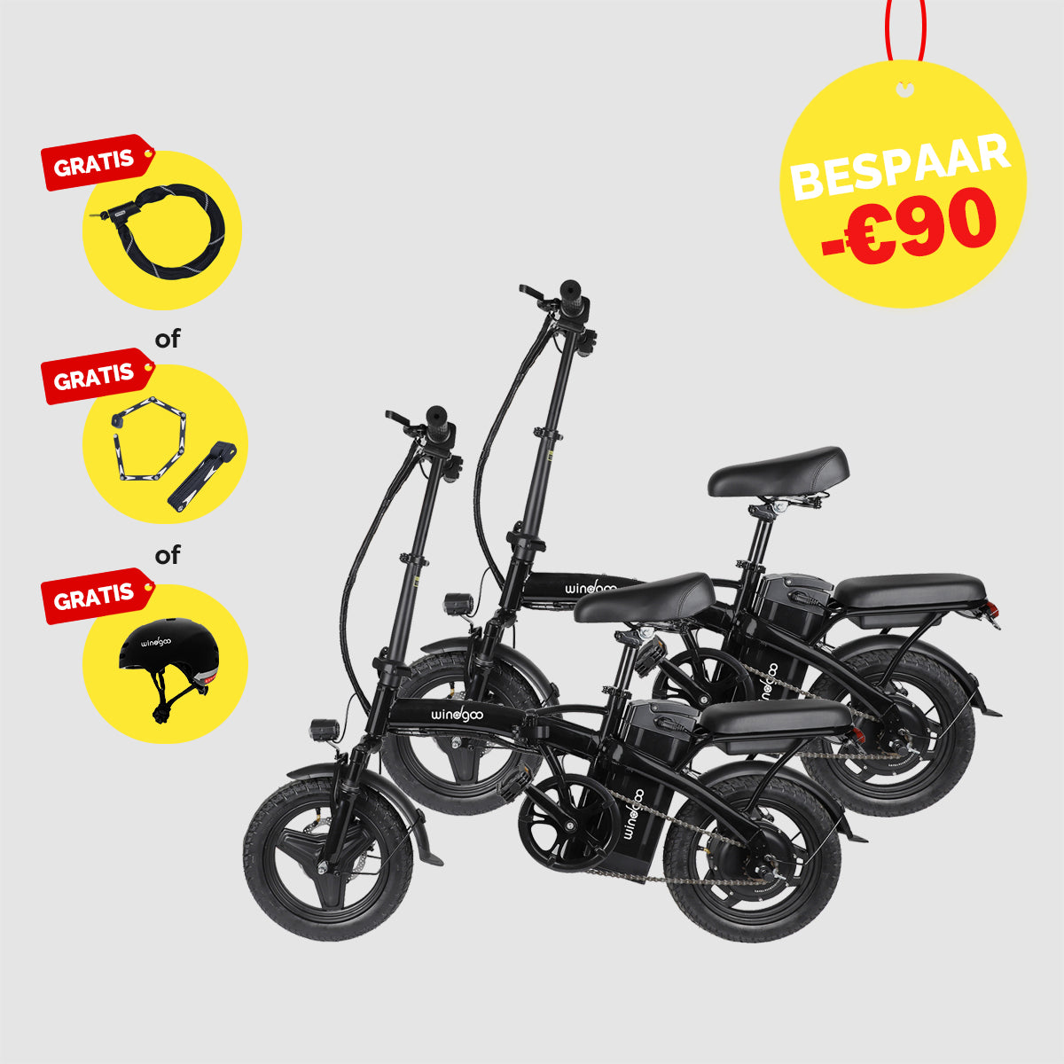 Windgoo - B22 Dubbele Deal Gratis Accessoire