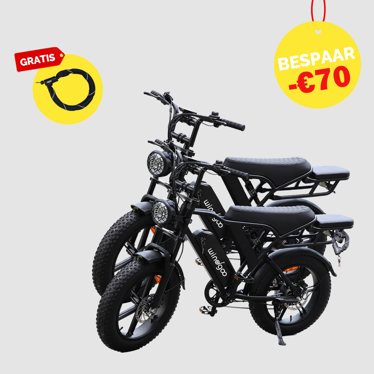 Windgoo - F20 Dubbele Deal Gratis Accessoire