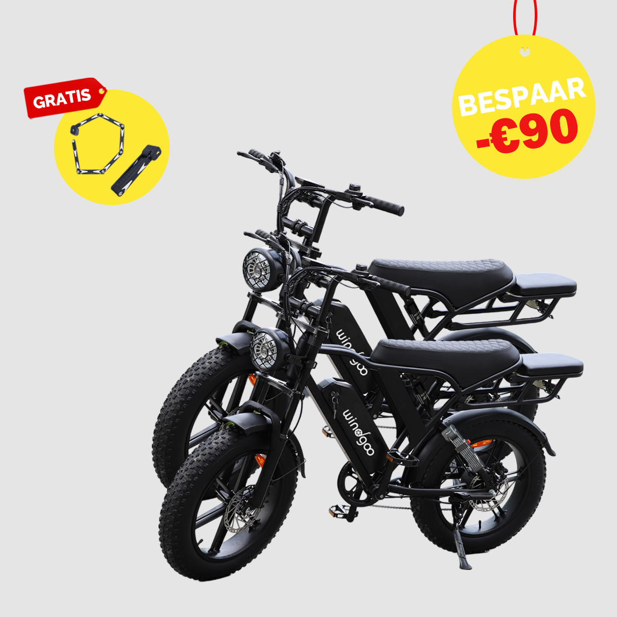 Windgoo - F20 Dubbele Deal Gratis Accessoire