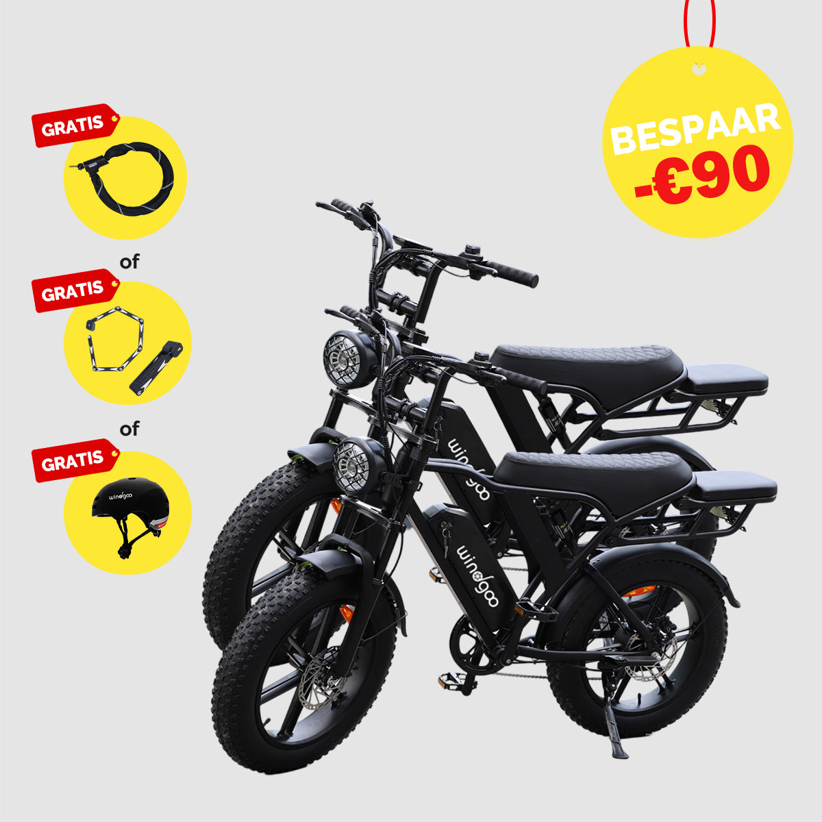 Windgoo - F20 Dubbele Deal Gratis Accessoire