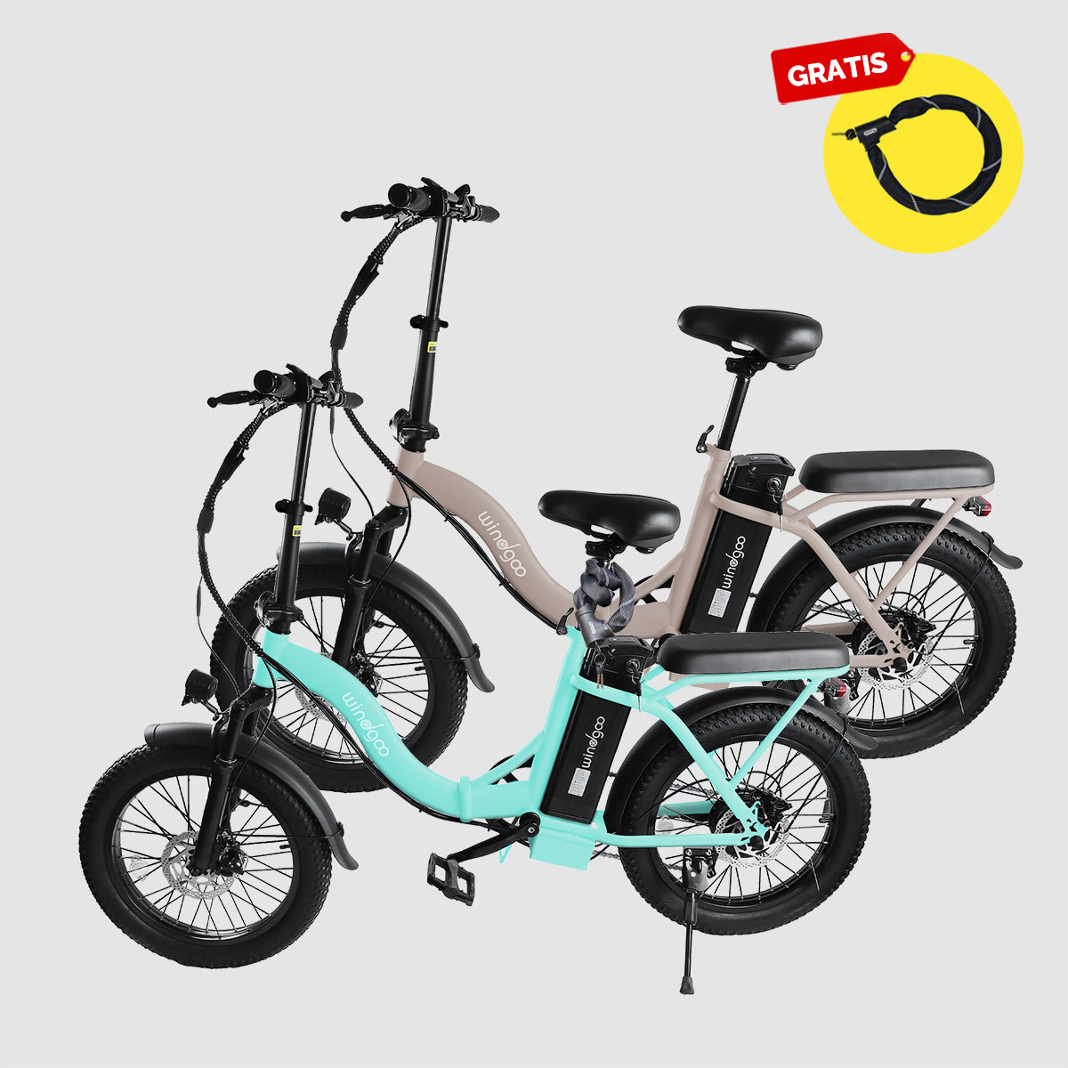 Windgoo - E20 Dubbele Deal Gratis Accessoire