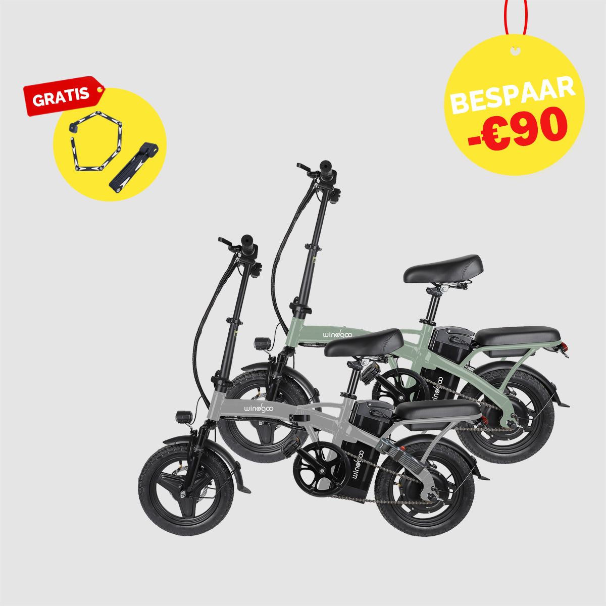 Windgoo - B22 Dubbele Deal Gratis Accessoire