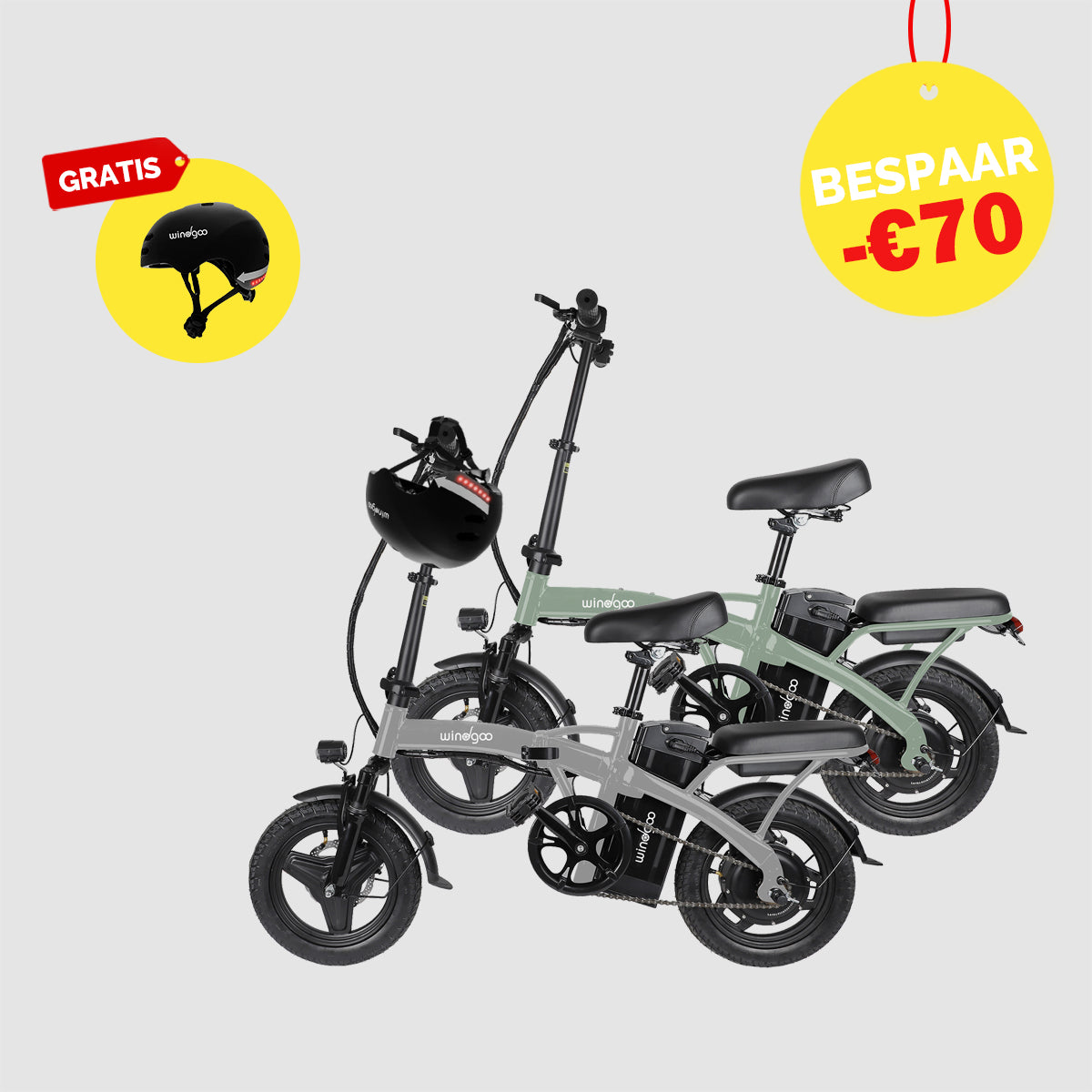 Windgoo - B22 Dubbele Deal Gratis Accessoire